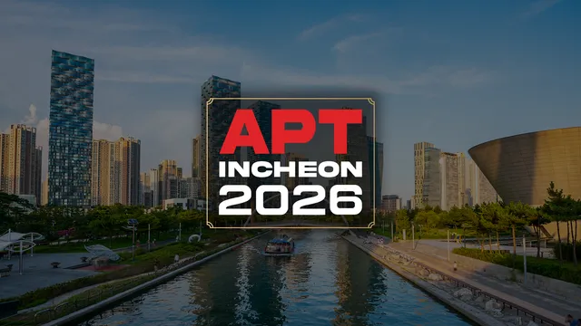 APT 인천 2026 파라다이스시티 대회 안내 이미지